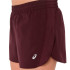 Pantalones de Running ASICS Core Split Short Mujer Rosa Oscuro