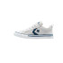 Sapatilhas Converse Pro Blaze Strap Infantil Cinza/Azul Royal/Branco