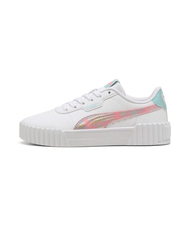 Chaussures Puma Carina 3.0 Space Bel Fille Blanc/Rose