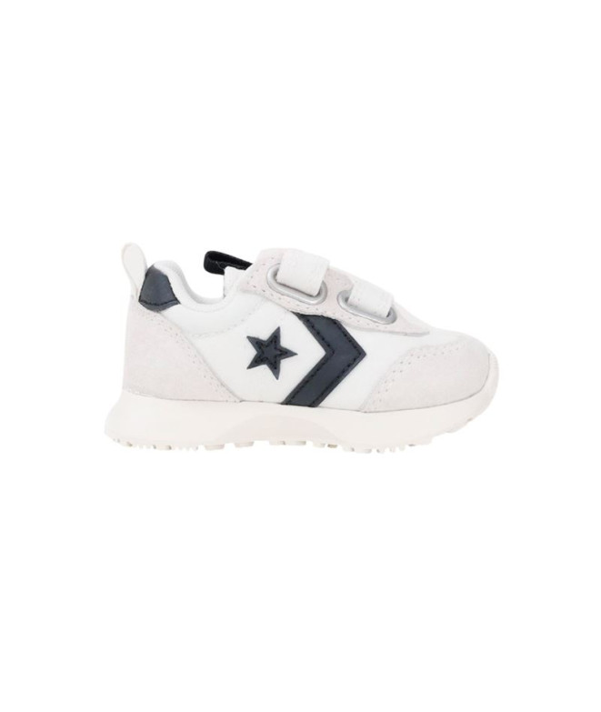 Sapatilhas Converse Omega Trainer Infantil Branco/Preto/Cinza