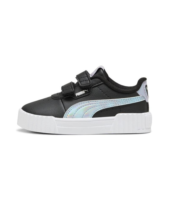 Sapatilhas Puma Carina 3.0 Space Bel Menina Preto/Azul Legal