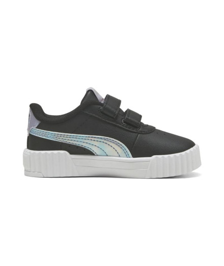 Sapatilhas Puma Carina 3.0 Space Bel Menina Preto/Azul Legal 2