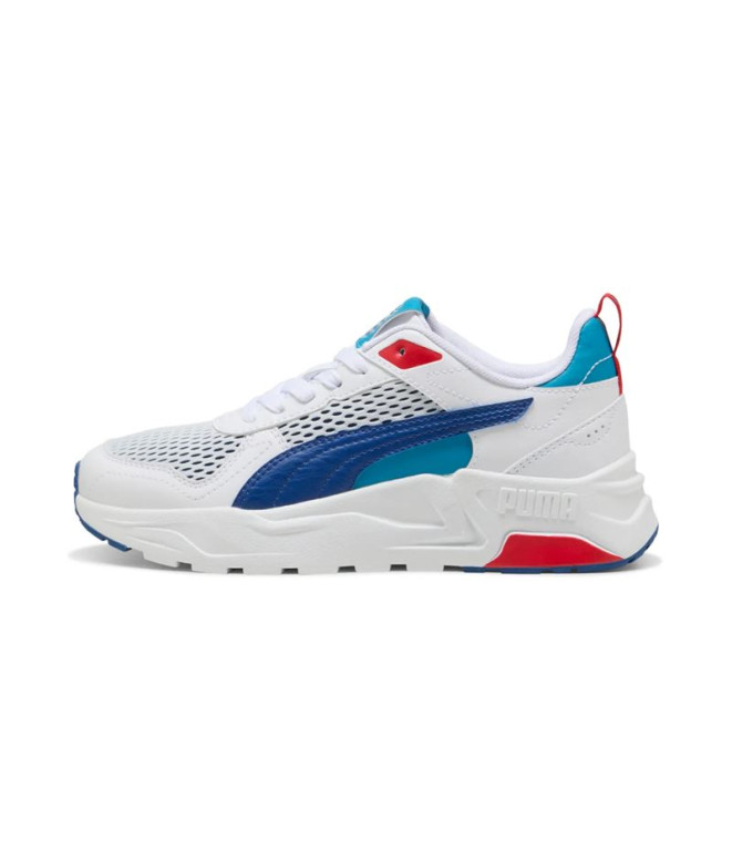 Sapatilhas Puma Trinity 2 Lt Run Fun Infantil Branco/Clyd