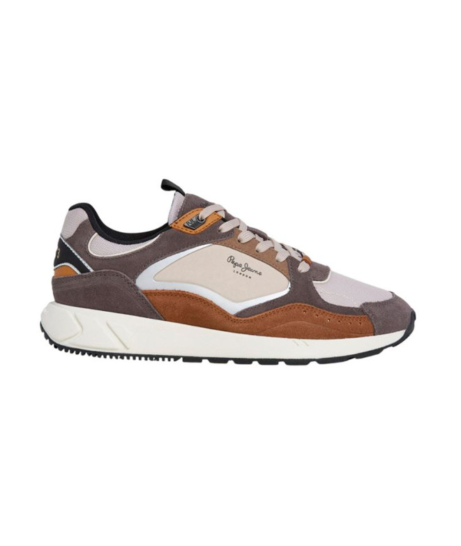 Chaussures Pepe Jeans Marlon Sports Homme Gris