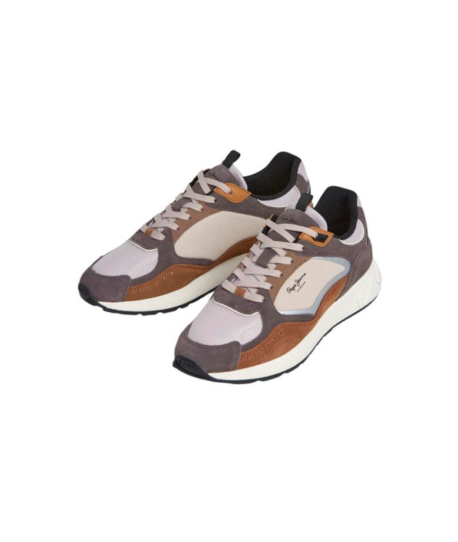 Chaussures Pepe Jeans Marlon Sports Homme Gris