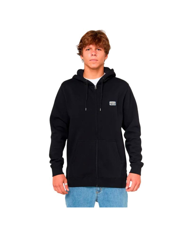 Moletom Rip Curl Horizon Zip Thru Hood Homem Preto