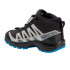 Chaussures de Montagne Salomon Xa Pro V8 Mid Noir/Monument/Bleu Français Enfant