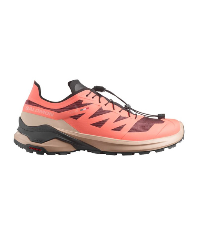 Chaussures de Trail Salomon Xa Meta Made In France Femme Fusion Coral/Oxford Tan