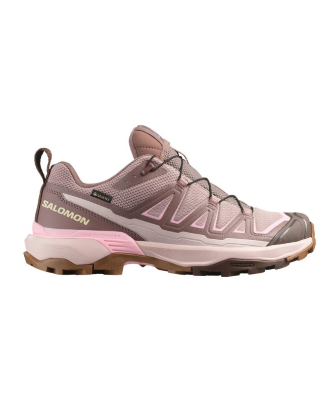 Chaussures de Montagne Salomon X Ultra 360 Edge Gtx W Iron/Etherea/Fairy T Femme