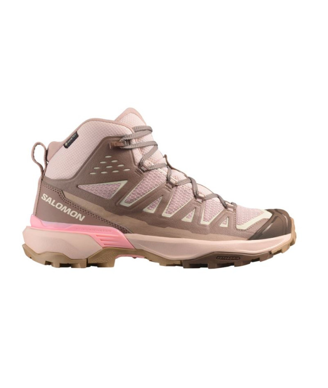 Botas de montanha Salomon X Ultra 360 Edge Mid Gtx W Iron/Hushed Violet/T Mulher