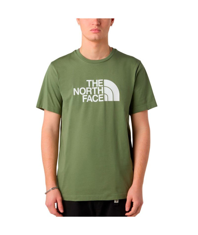 Camiseta de Montanha The North Face M Ss Easy Bark Mist Homem