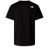 T-shirt The North Face S/S Easy Homme Noir