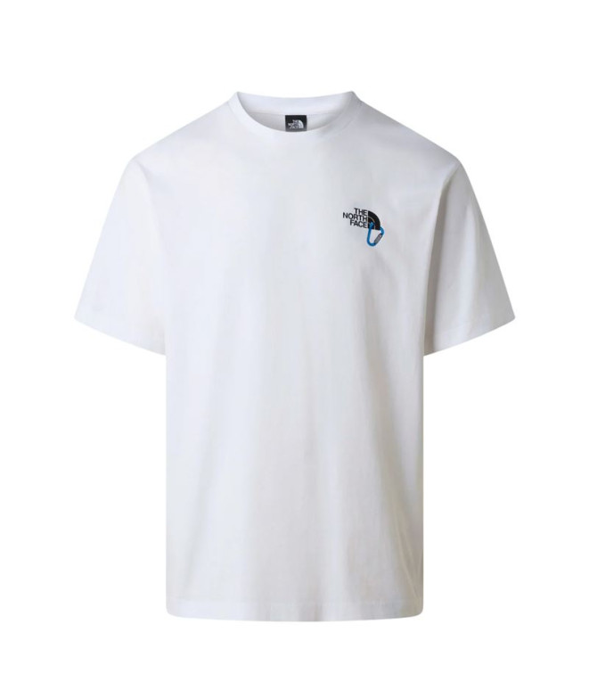 Camiseta The north Face U Explore Carabiner Relaxed S/S Tnf Branco Homem