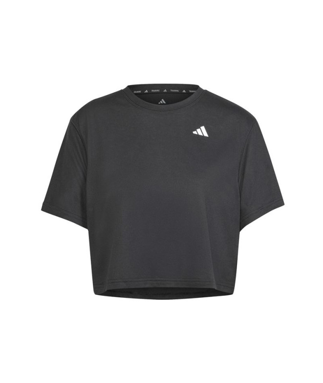 Camiseta de Fitness adidas We Min Mulher Preto