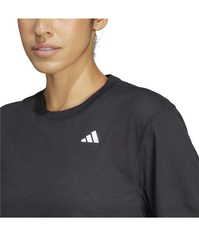 T-shirt de Fitness adidas We Min Femme Noir