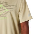 Camiseta de Running ASICS Fujitrail Logo Ss Top Hombre Khaki