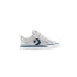 Sapatilhas Converse Pro Blaze Strap Infantil Cinza/Azul Royal/Branco