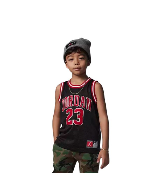 Camiseta Jordan Jordan 23 Jersey Infantil Preto