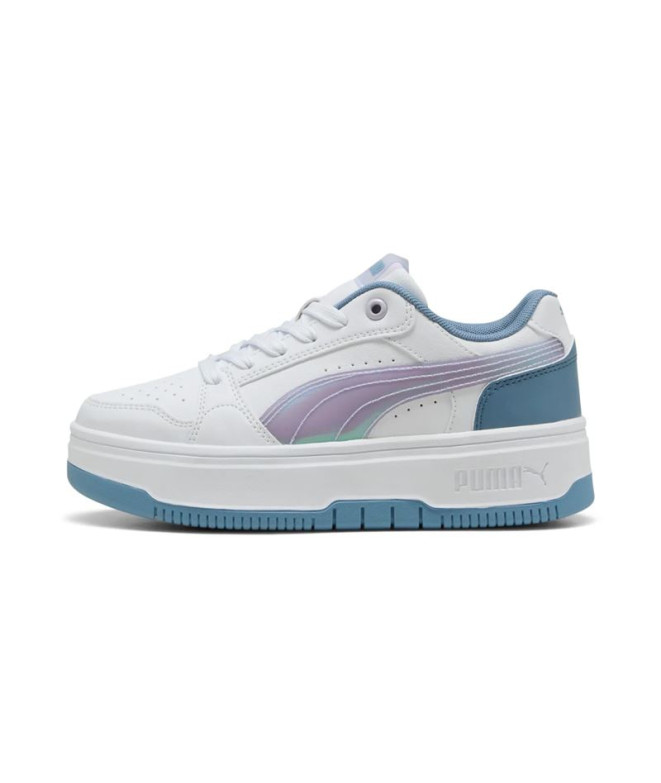 Sapatilhas Puma Rebound Femme Space Menina Branco/Lilás