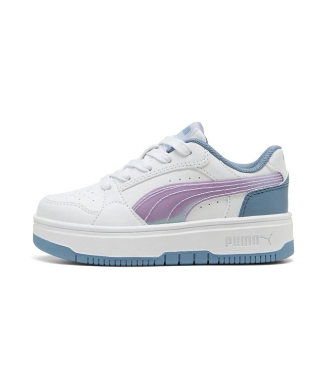 Sapatilhas Puma Rebound Femme Space Menina Branco/Lilás