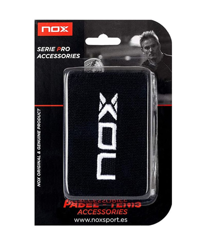 Bracelets de pádel Nox Wristbands BK
