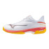 Zapatillas de Pádel Mizuno Wave Exceed Court Cc Hombre Blanco/Azul/Citrus