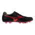 Botas de Fútbol Mizuno Morelia II Elite Negro/Rojo/Negro S