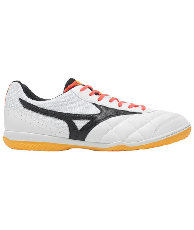 Sapatilhas de Futsal Mizuno Mrl Sala Club Em Branco/Preto