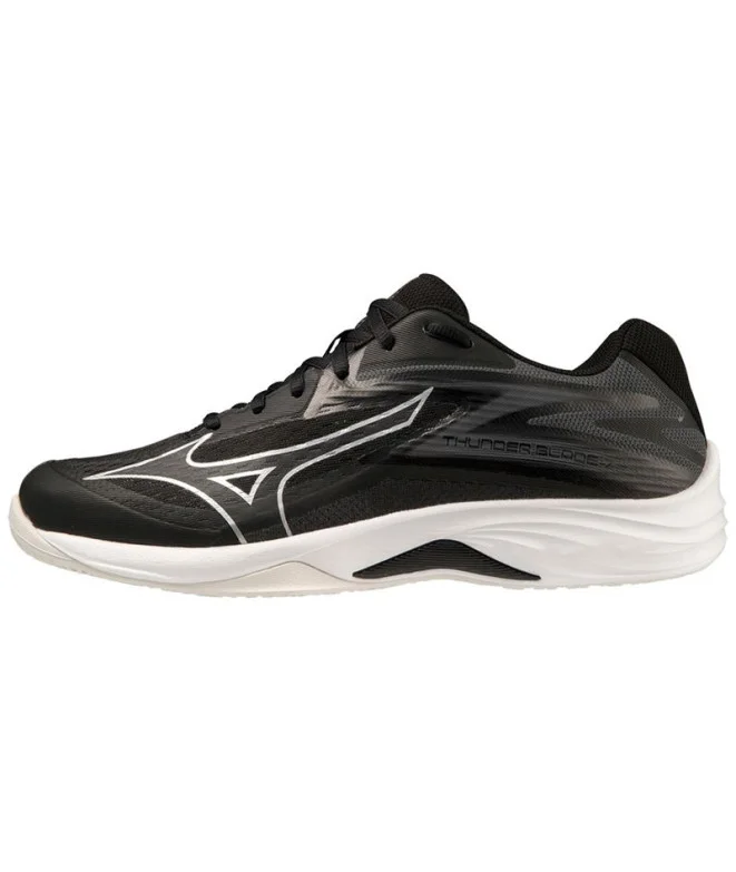 Chaussures de Volley-ball Mizuno Thunder Blade Z Noir/Argent
