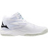 Chaussures de Volley-ball Mizuno Thunder Blade Z Mid Blanc/Noir/Émeraude Gelée