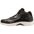 Chaussures de Volley-ball Mizuno Thunder Blade Z Mid Noir/Argent