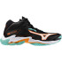 Zapatillas de Voleibol Mizuno Wave Lightning Z8 Mid Negro/Tangelo/Verde