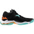 Zapatillas de Voleibol Mizuno Wave Lightning Z8 Mid Negro/Tangelo/Verde