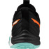 Sapatilhas de Voleibol Mizuno Wave Momentum Elite Preto/Tangelo/Verde