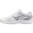 Sapatilhas de Voleibol Mizuno Cyclone Speed 5 Branco/Preto/Emerald Congelado