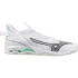 Sapatilhas de Andebol Mizuno Wave Mirage 5 Branco/Preto/Emerald Congelado