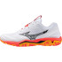 Zapatillas de Balonmano Mizuno Wave Stealth 6 Blanco/Coral/Citrus