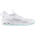 Chaussures de Handball Mizuno Wave Mirage 5 Femme Blanc/Bleu
