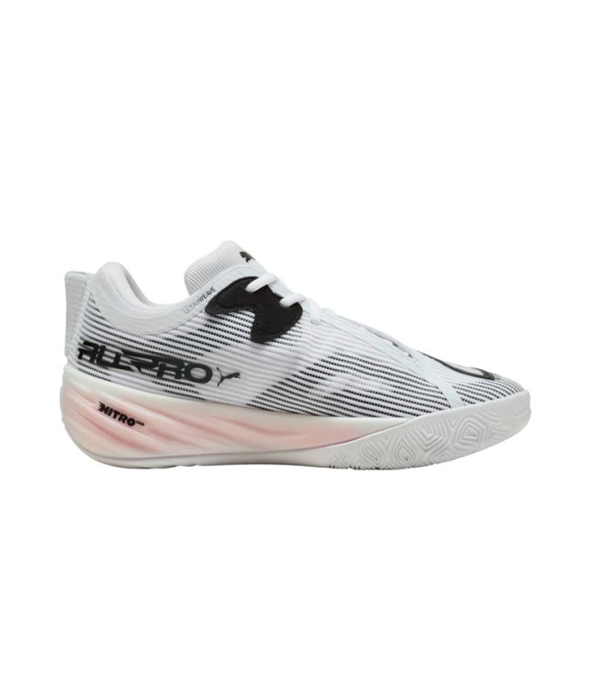 Chaussures de Basket-ball Puma All-Pro Nitro™ 2, Blanc - Bla, Unisexe