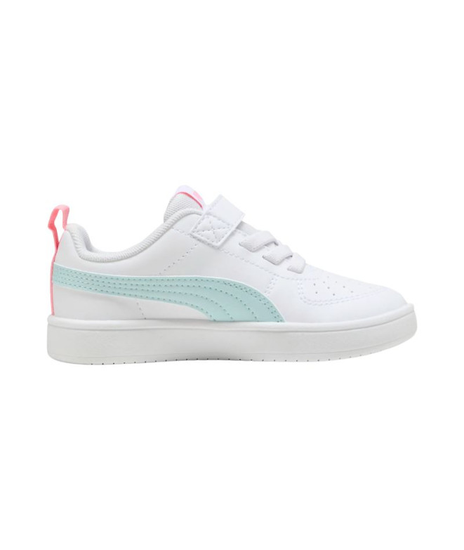 Chaussures Puma Rickie Ac+ Ps, Blanc-Mer, Enfant
