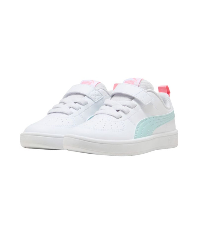 Chaussures Puma Rickie Ac+ Ps, Blanc-Mer, Enfant