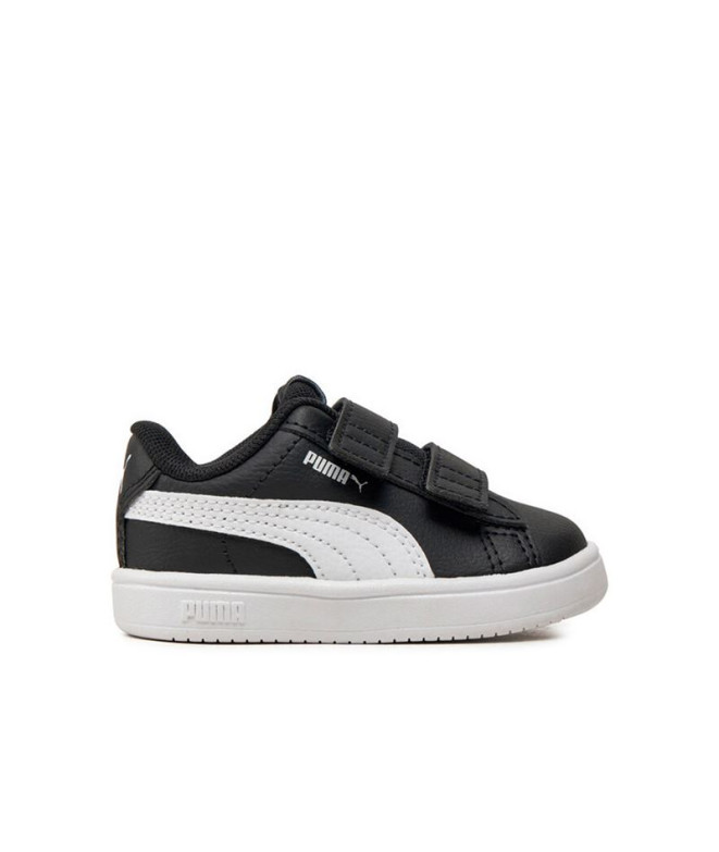 Sapatilhas Puma Rickie Classic V Preto- Branco Infantil