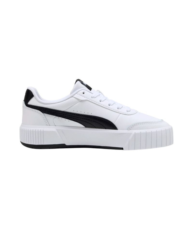 Sapatilhas Puma Carina Mia, Branco- Preto, Mulher