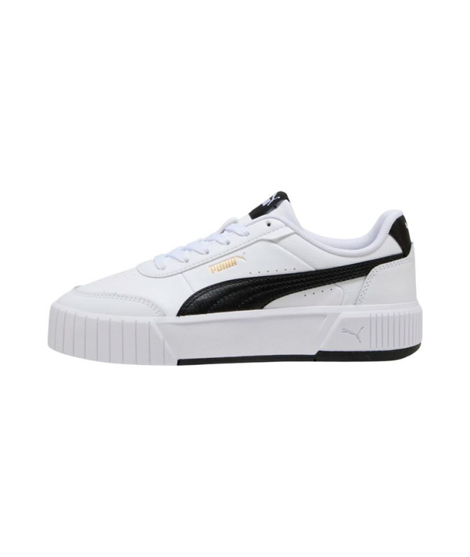Sapatilhas Puma Carina Mia, Branco- Preto, Mulher