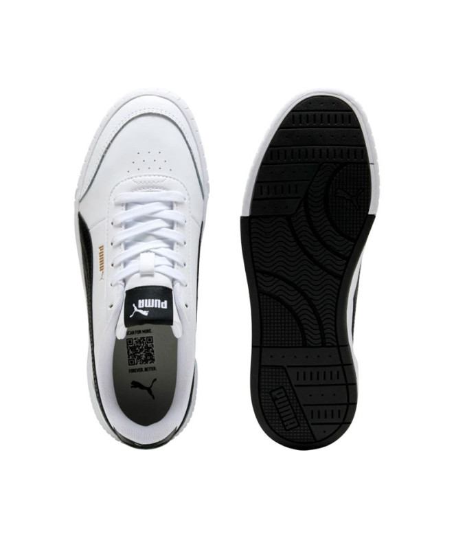 Chaussures Puma Carina Mia, Blanc- Noir, Femme