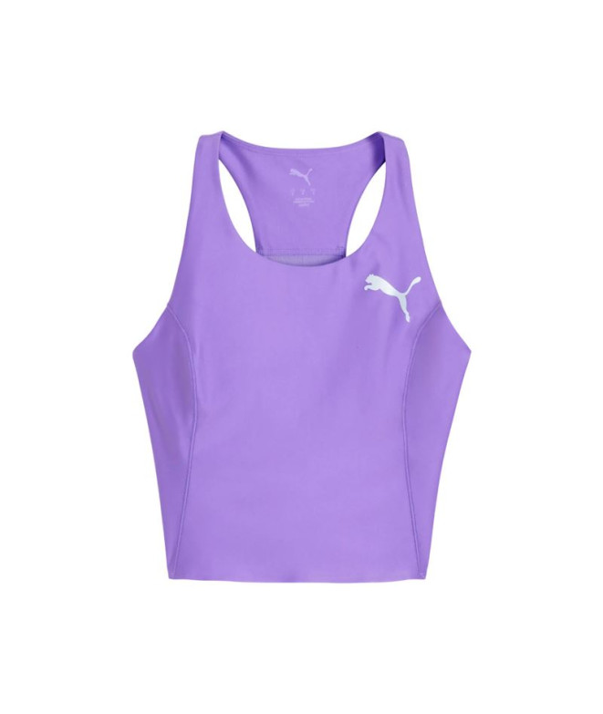 T-shirt de Running Puma W Raceday Ultraform, Dark Améthyst Femme