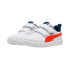 Zapatillas Puma Courtflex V3 V Ps, White-Fierc, Infantil