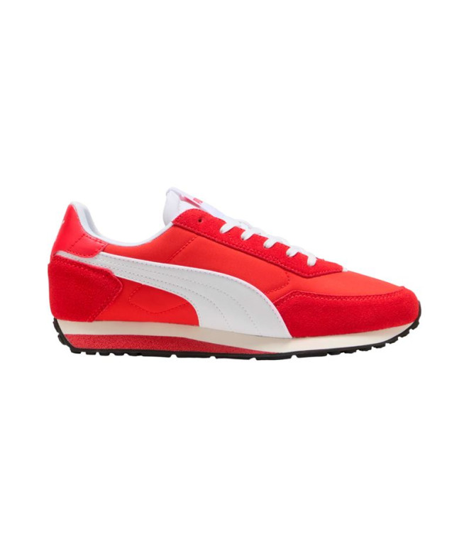 Chaussures Puma St Miler Rise, Rouge- Blanc-Fo, Unisexe