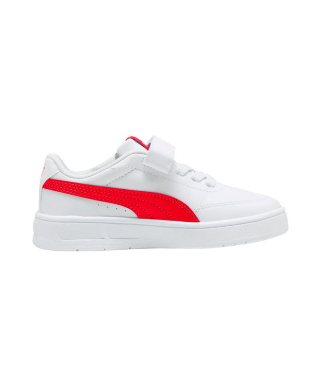 Chaussures Puma Court Classic Clean, BlancPour, Fille