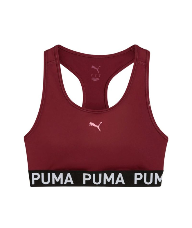 Sujeitador desportivo de Fitness Puma 4Keeps Elástico -,Ruby Shimmer, Mulher